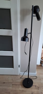 Staande lamp zwart