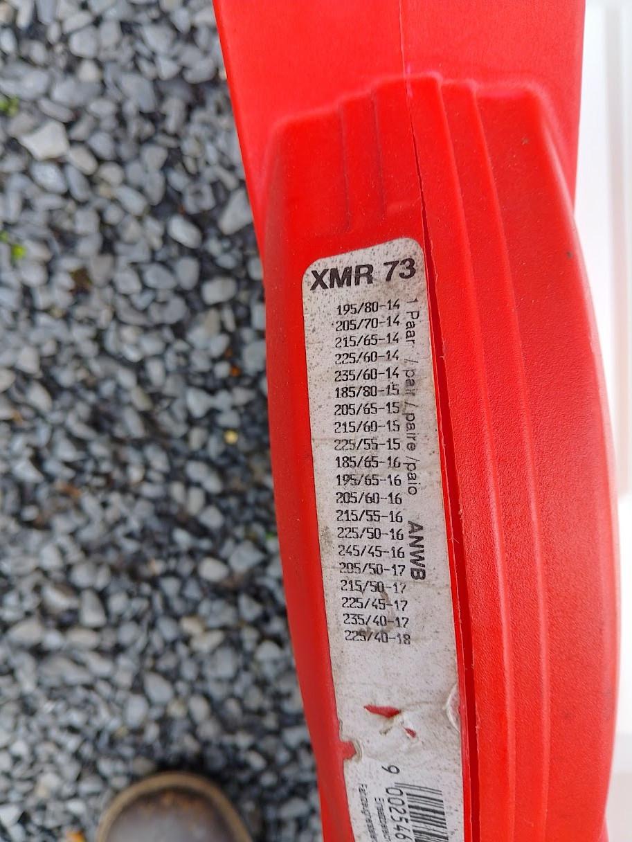 Sneeuwketting set ongebruikt