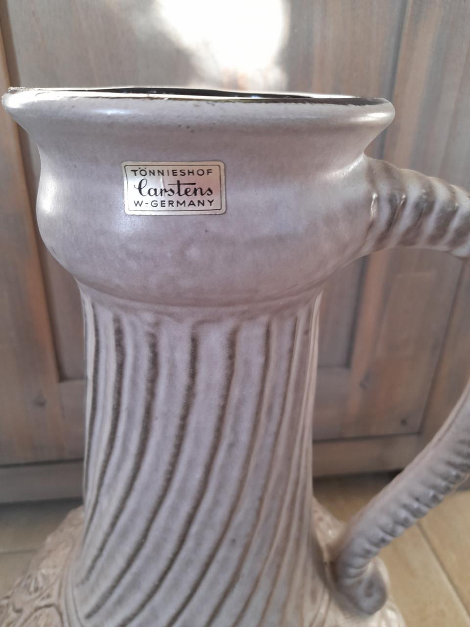 Zeldzame Carstens Tonnies west germany vloer VAAS 2201-45  45cm hoog