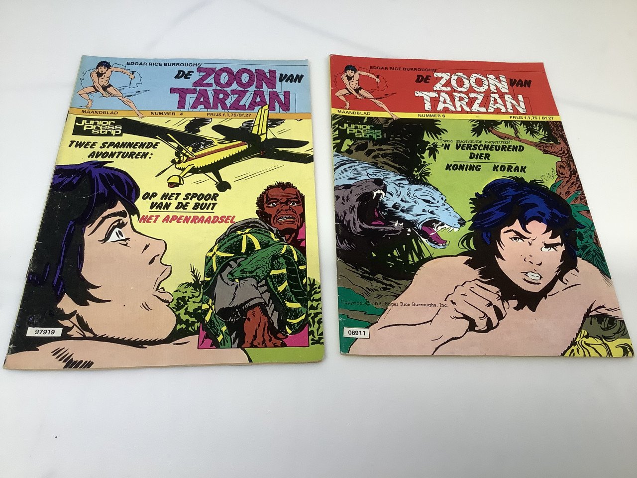 Verschillende Stripboeken