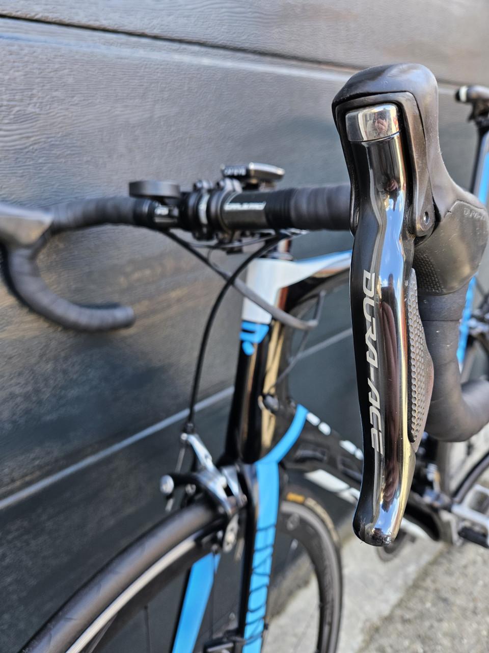 Ridley Noah met 11-speed Di2 Dura-Ace in de maat L