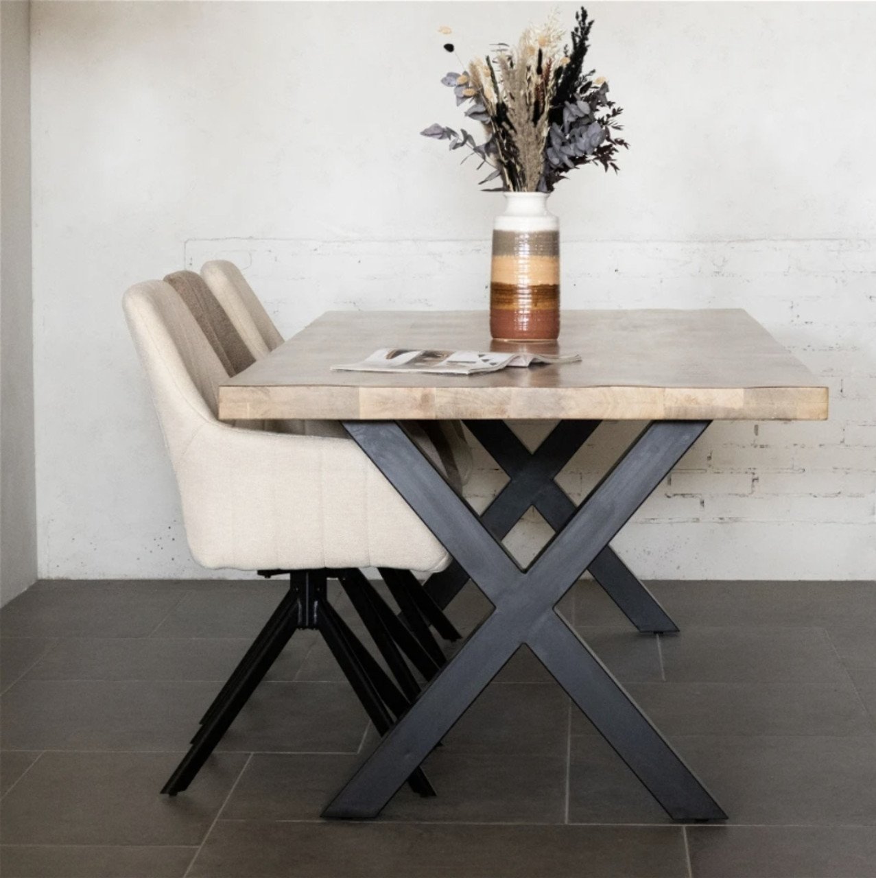Duncan Mango Houten Eettafel 200 CM