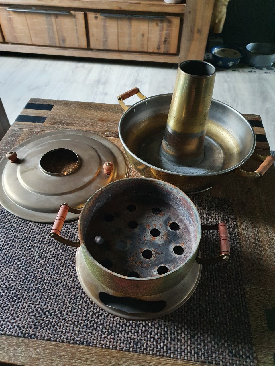 Leuke antieke traditionele Beijing Houtskool Hot Pot (afkomstig uit China)