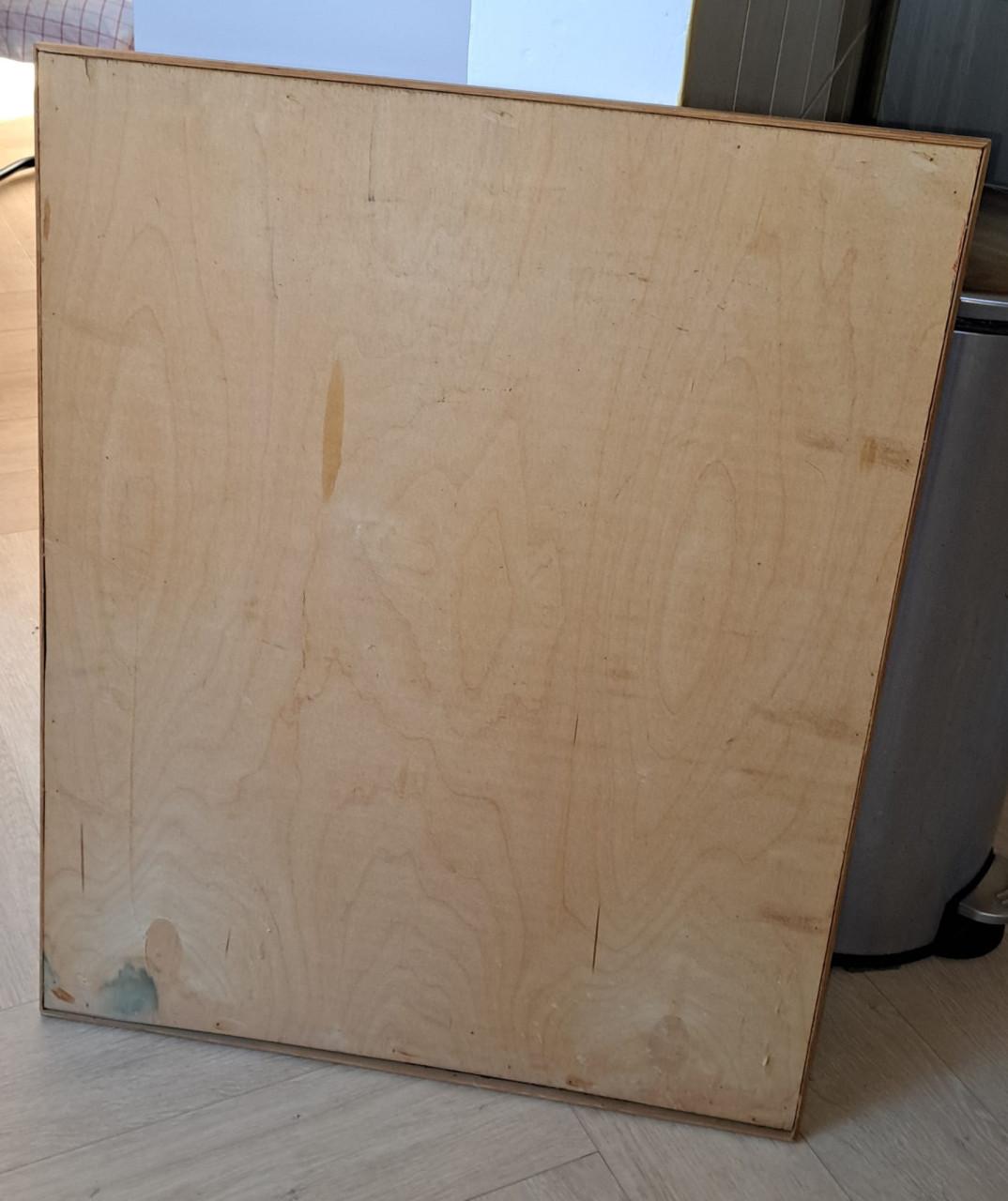 Prikbord met houtenframe