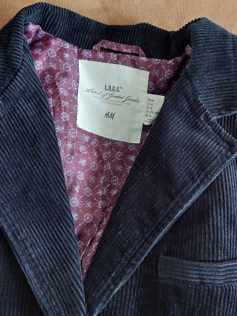 Nieuwe zwarte H&M damesblazer mt 44