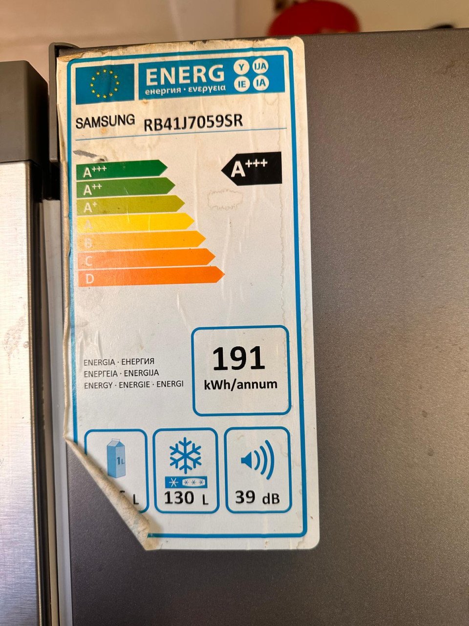 Samsung koelvriescombinatie (A klasse)