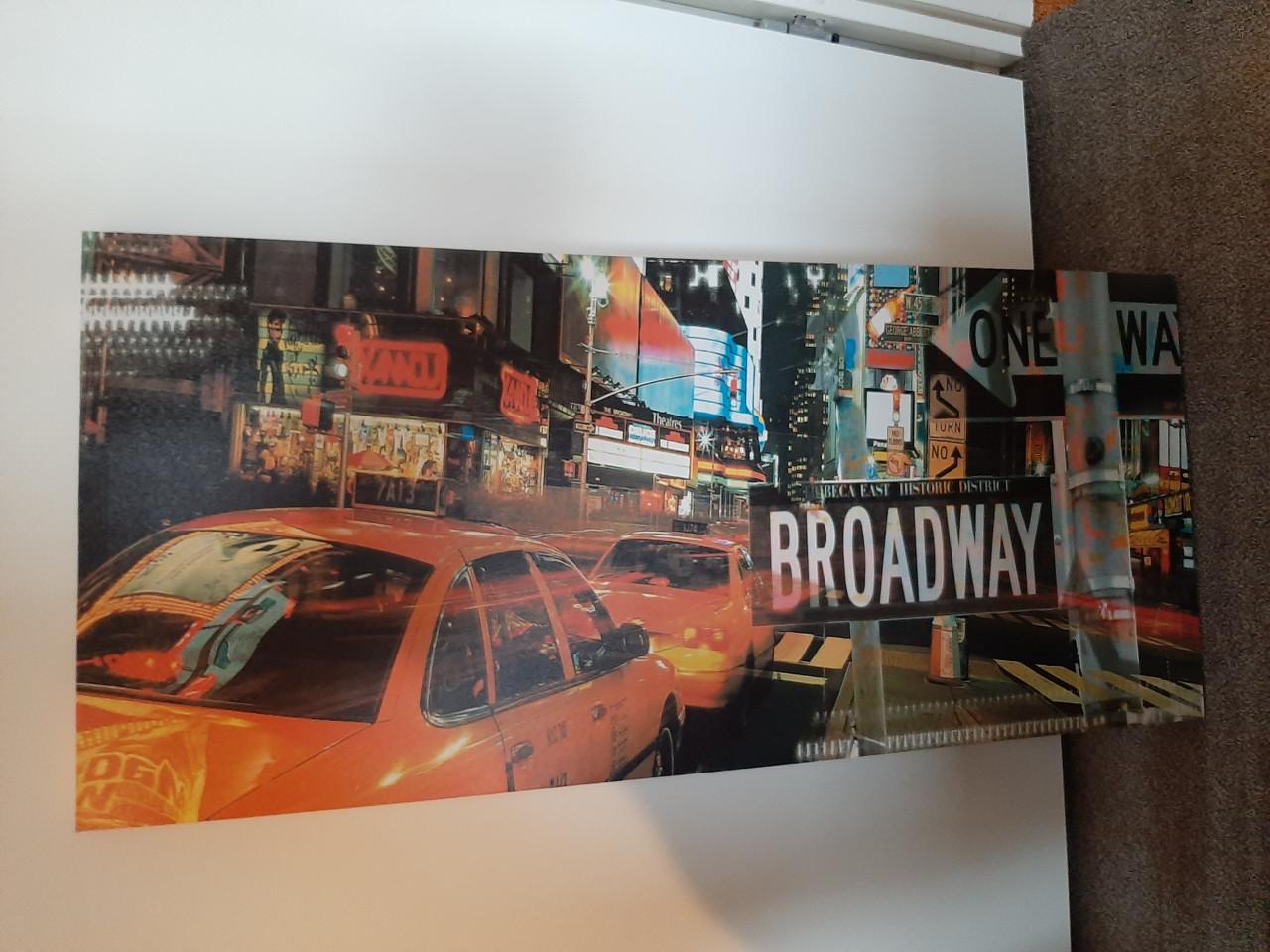 Wanddecoratie broadway