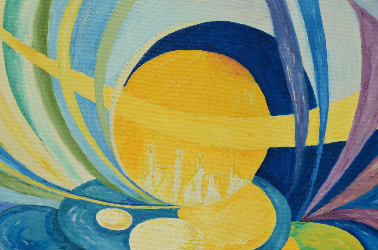 Zeer kleurig Drieluik C. Nijssen