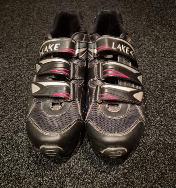 Lake fietsschoenen met spd maat 48.
