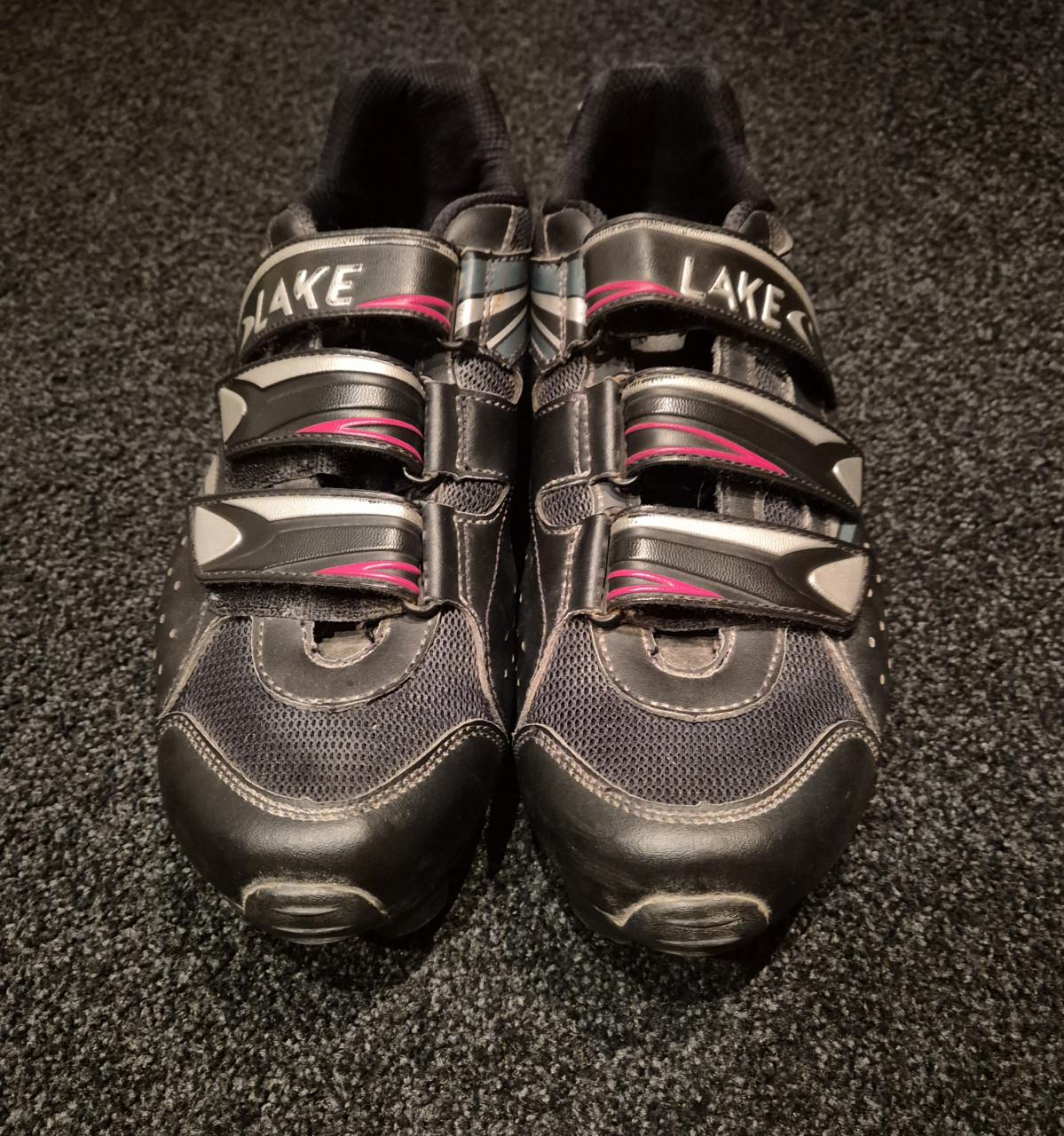 Lake fietsschoenen met spd maat 48.