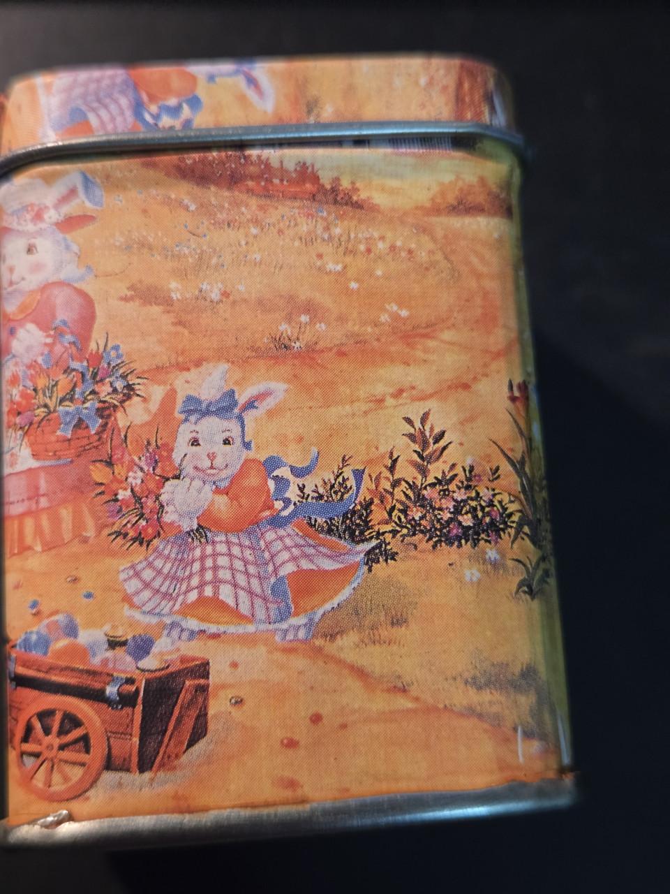 Beatrix Potter: Peter Rabbit blikje. 4.5x4.5x5.8cm