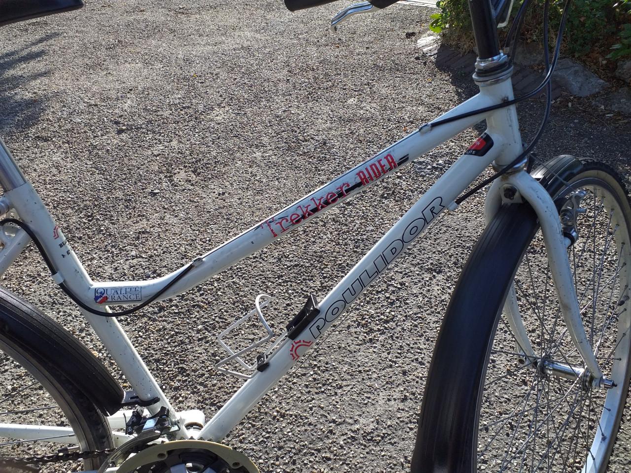 """VINTAGE DAMESRACEFIETS ""POULIDORE"" van MERCIER uit Frankrijk""