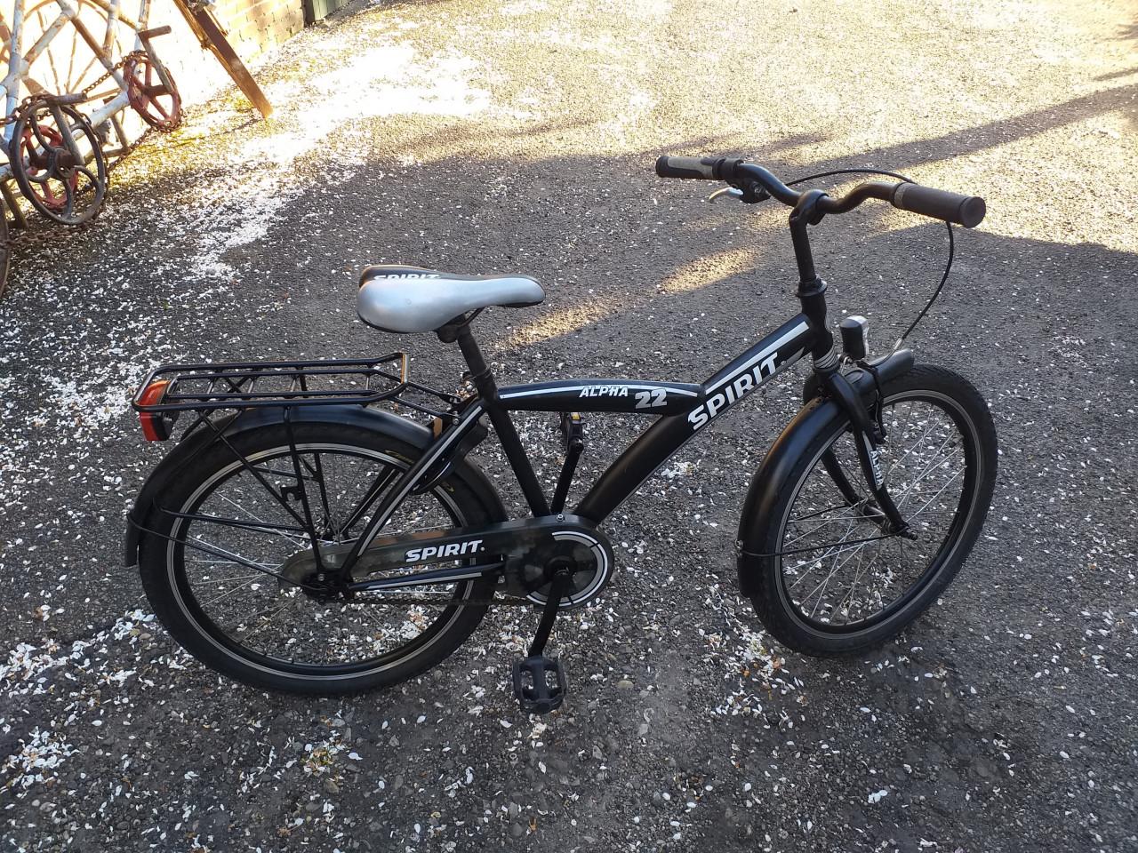 """"ALPHA SPIRIT mooie jongensfiets 22" in nieuw staat""