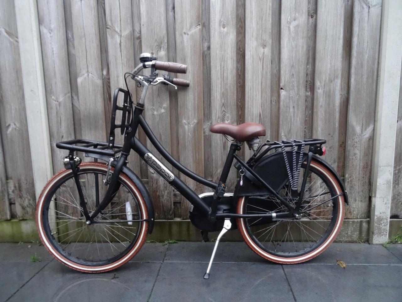 🚲 Stoere Meisjesfiets – Popal Daily Dutch 22 inch | 3 Versnellingen