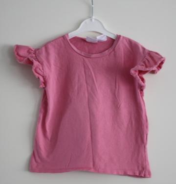 Roze shirt  maat 98