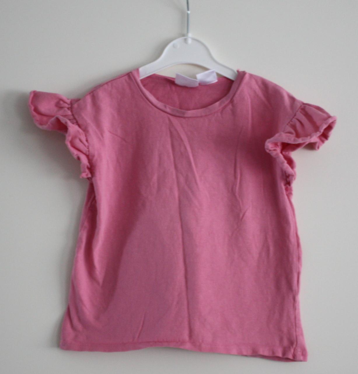 Roze shirt  maat 98