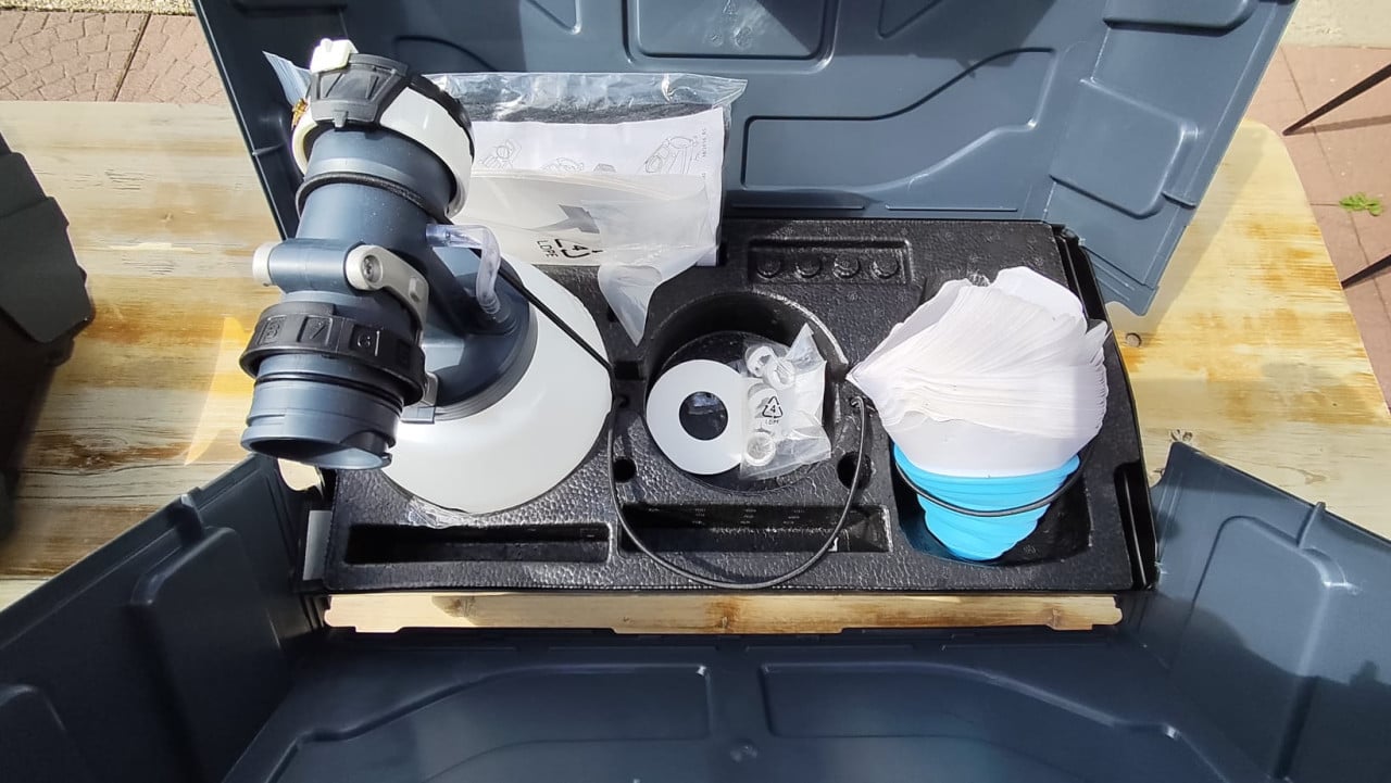 WAGNER XVLP 3500 verfspuit - lasuur, lak en latexverf - 3 spuitstukken