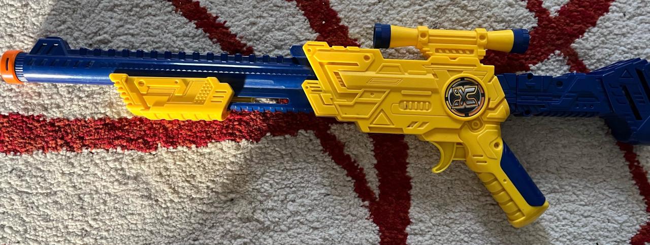 Nerfpistolen met pijltjes