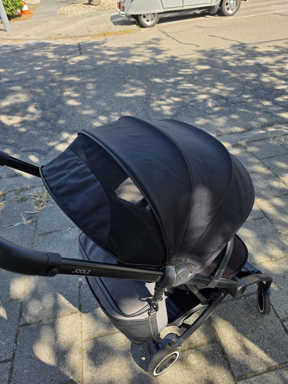 Joolz Aer+ compacte (reis) buggy zwart – incl. reistas en regenhoes