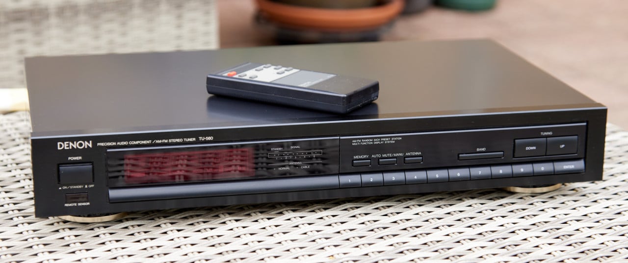 Denon TU-560 Tuner, zwart