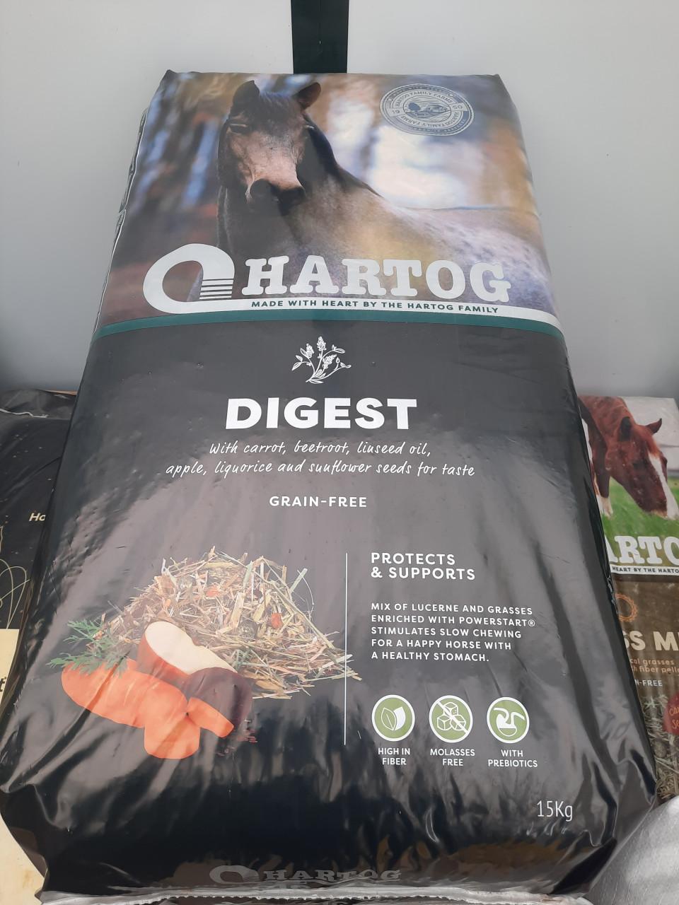 Hartog luzerne, grasmix, digest of senior