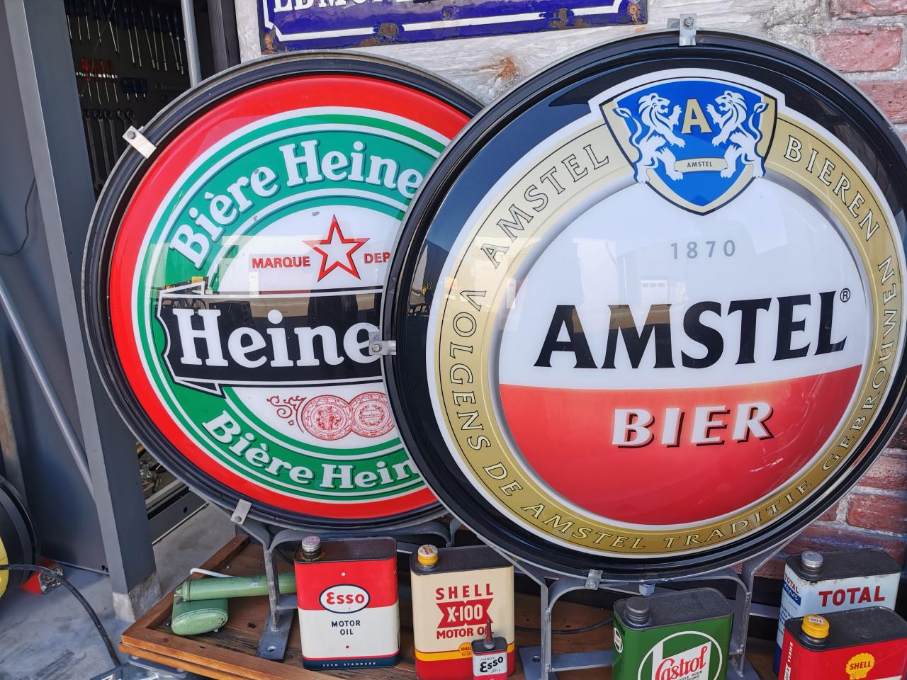 LICHTRECLAME HEINEKEN EN AMSTEL