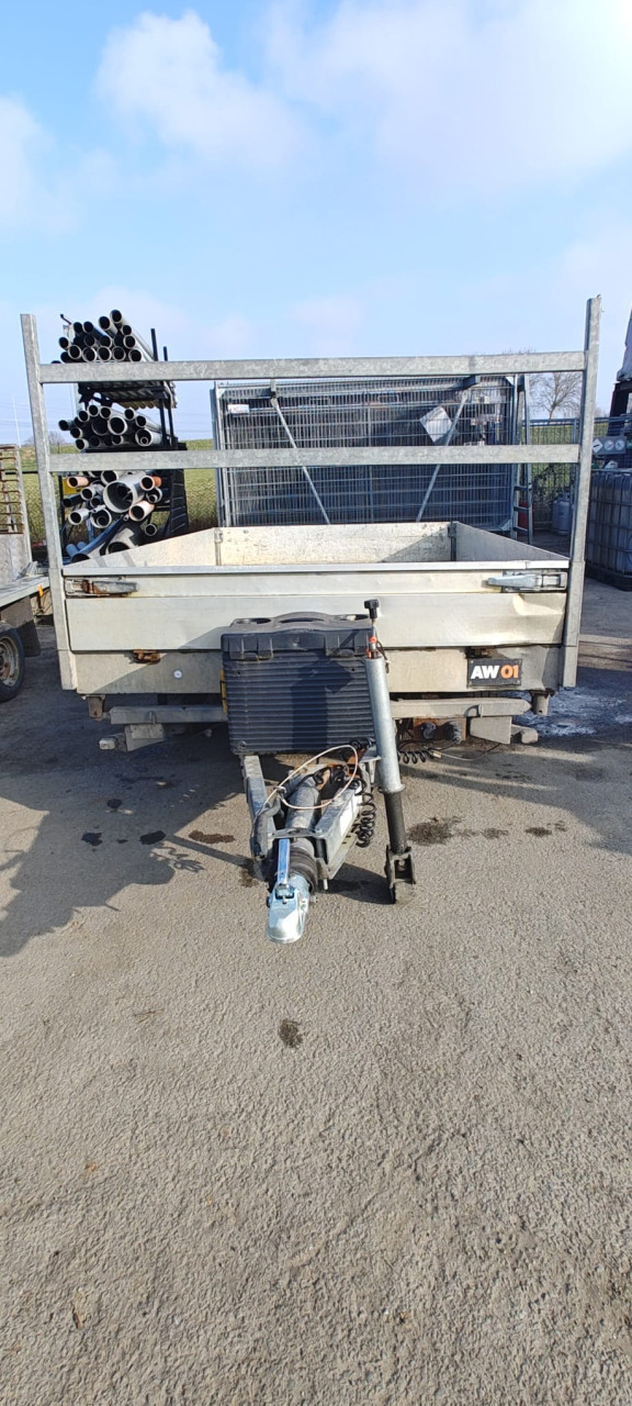 Te koop: Henra kipper aanhangwagen dubbelasser 2650kg laadvermogen