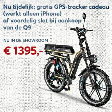 Nu in de Showroom de OUXI Q9 Fatbike
