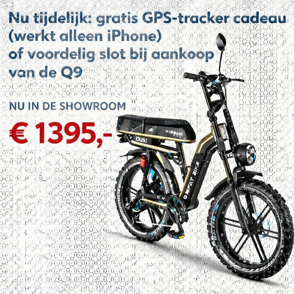 Nu in de Showroom de OUXI Q9 Fatbike