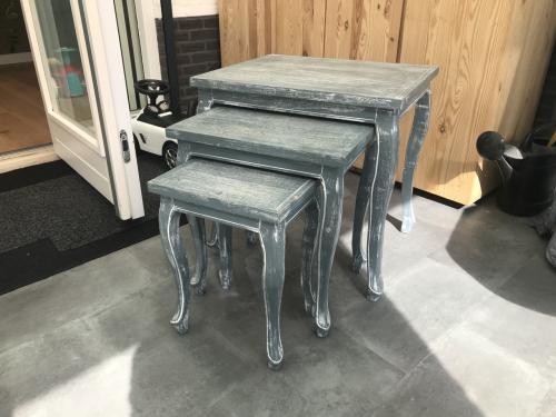 Bijzet tafels, 3 stuks