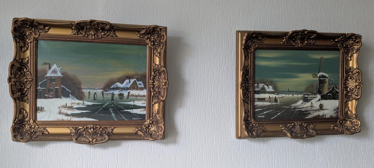 2 mooie wintertafereeltjes van KAISER