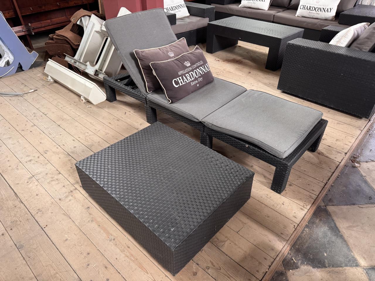 Mooie loungeset voor wie plaats heeft