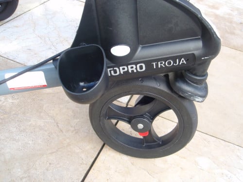 Zgan Topro Troja met zitje  grote tas rugsteun stokhouder en dienblad