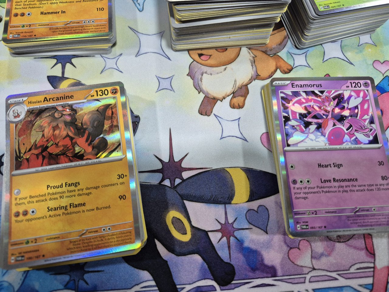 Mooie partij van 800 pokemon kaarten. Holo's en normale