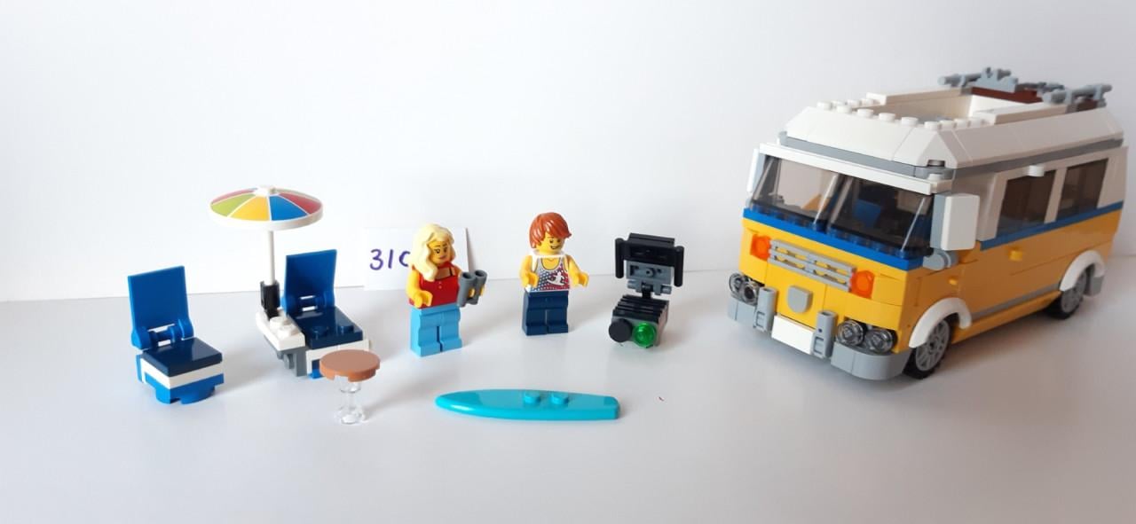 LEGO Creator 31079: Zonnig Surferbusje of strandwachttoren of strandbuggy