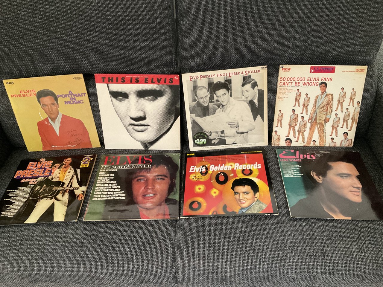 Elvis Presley lp's.