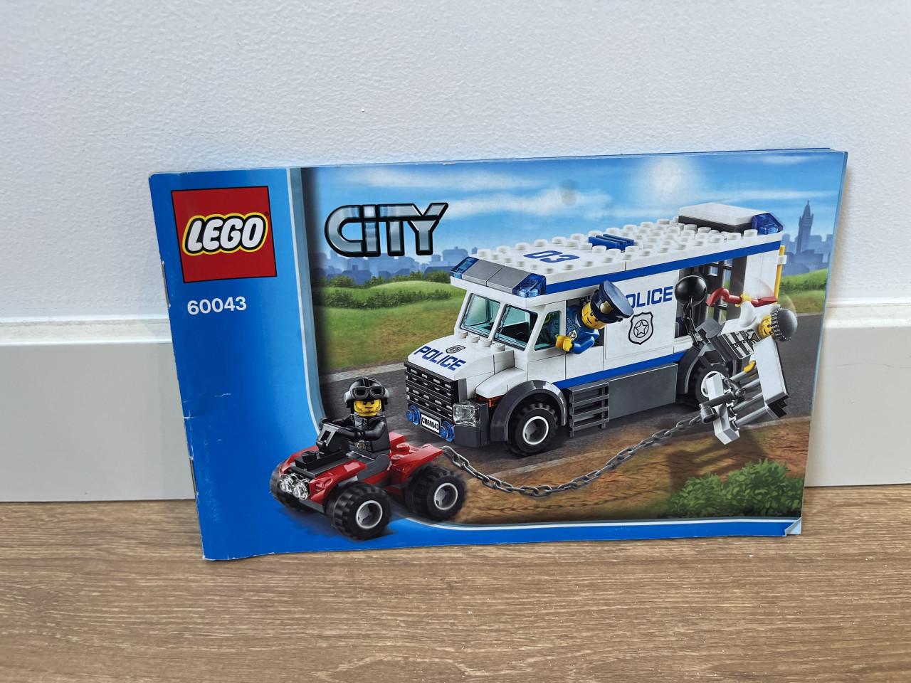 LEGO gevangenen transport voertuig