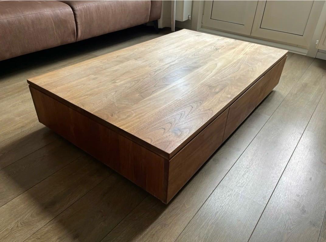 Teakhouten salontafel