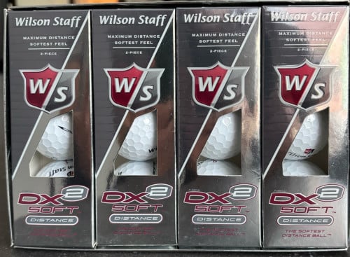 Golfballen Wilson Staff, nieuwe set 12 stuks
