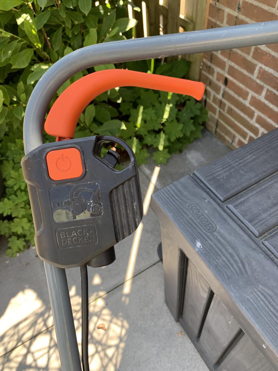 Black+Decker elektrische grasmaaier