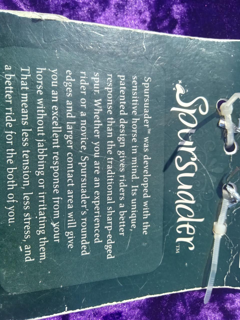Spursuader- zachte, vriendelijke sporen