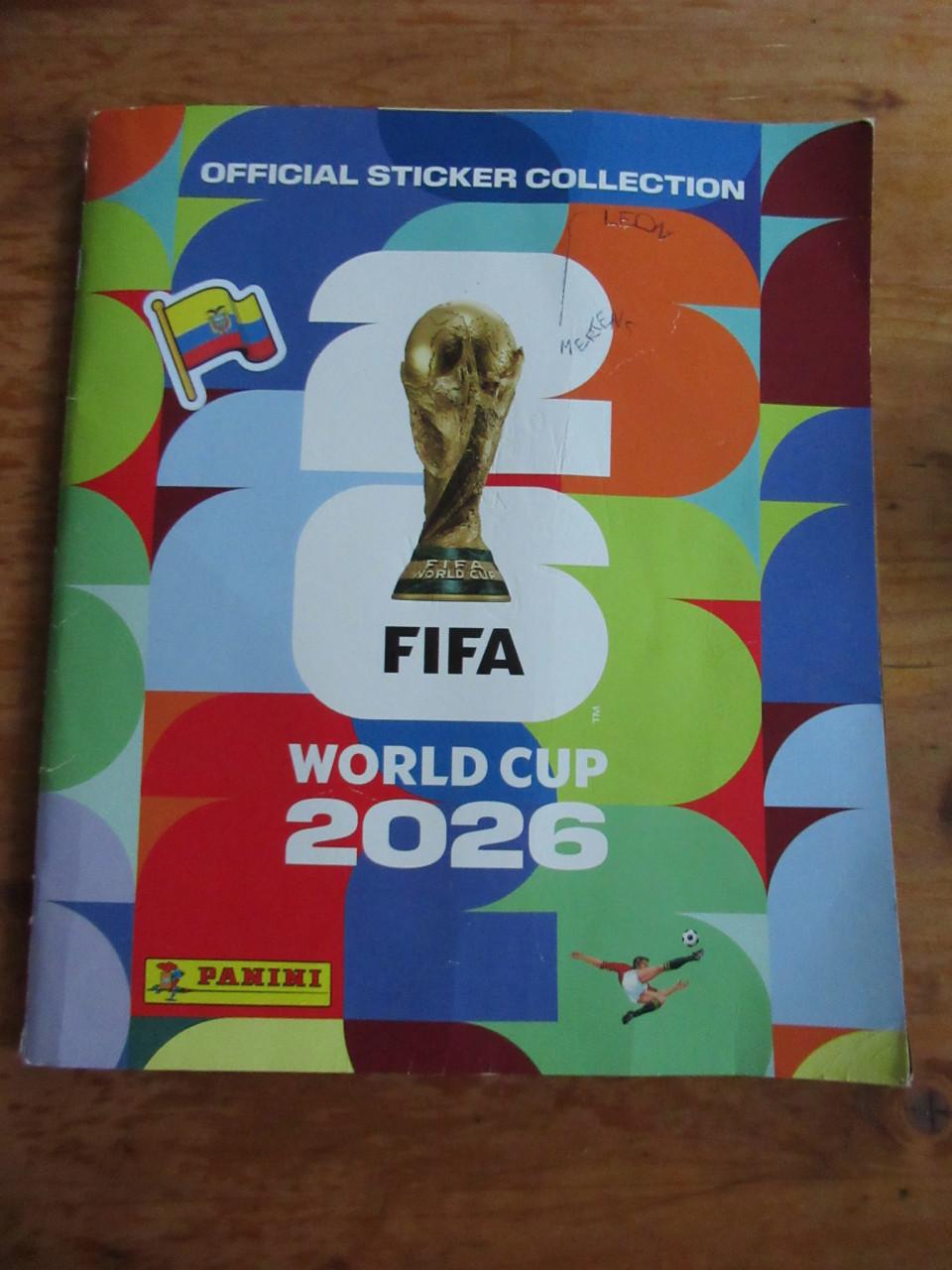 Ruilen Panini stickers World Cup 2026
