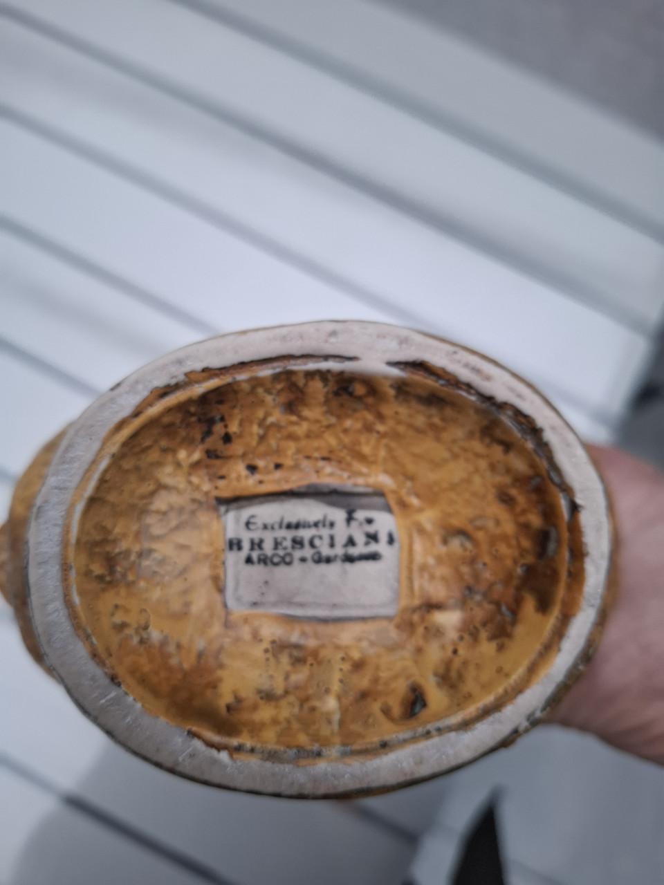 Vintage vaas Bresciani Arco Italia jaren 60 /70