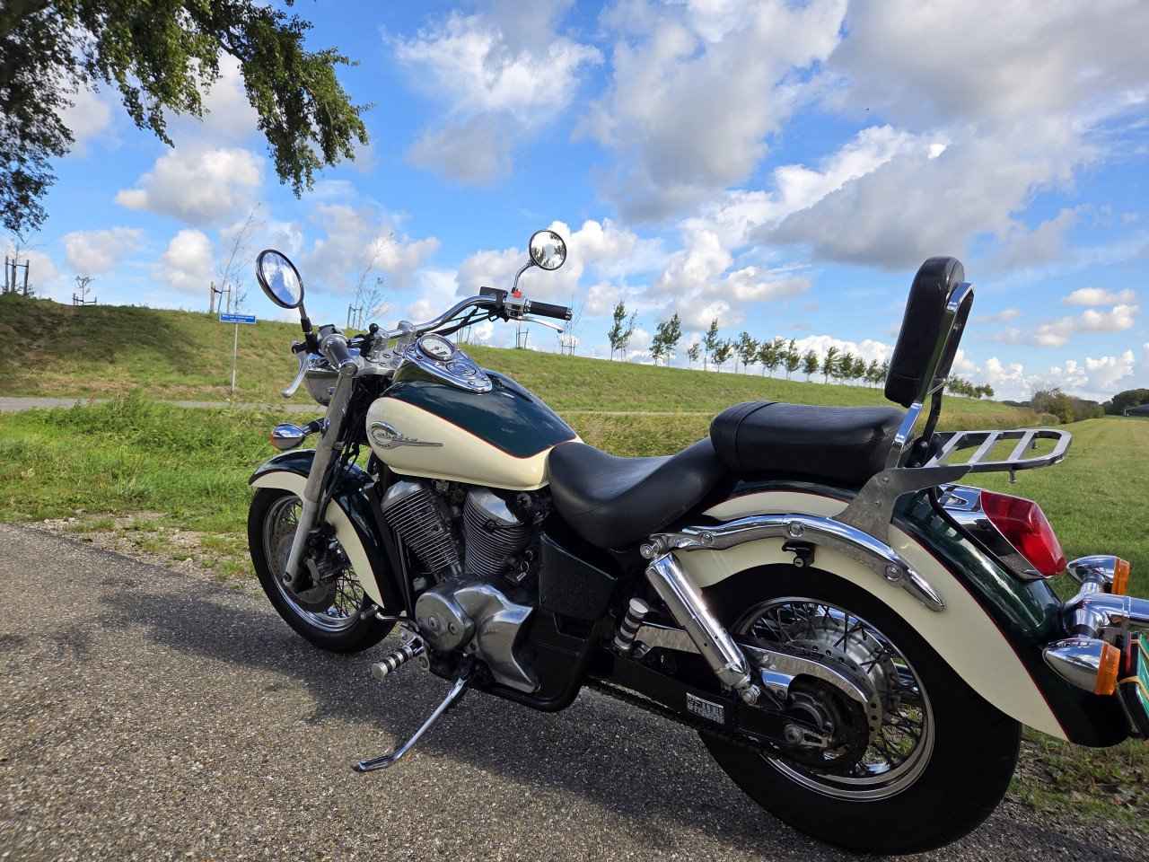 Honda Shadow VT750 Ace C2 (inruil mogelijk) beurt gehad! (A2 geschikt)