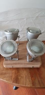 2 x 4 spots industrieel