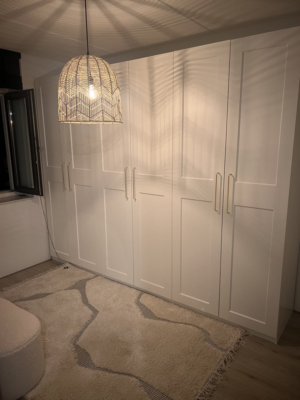 2x Mooie Feronia Gevlochten Jute Hanglampen