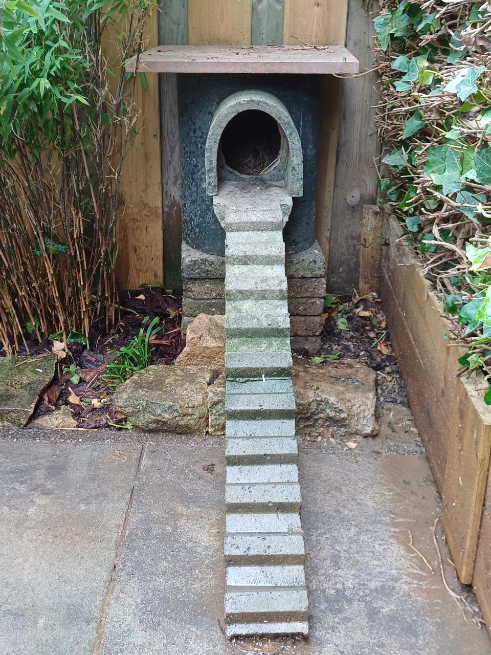 Eenden nestkasten van beton
