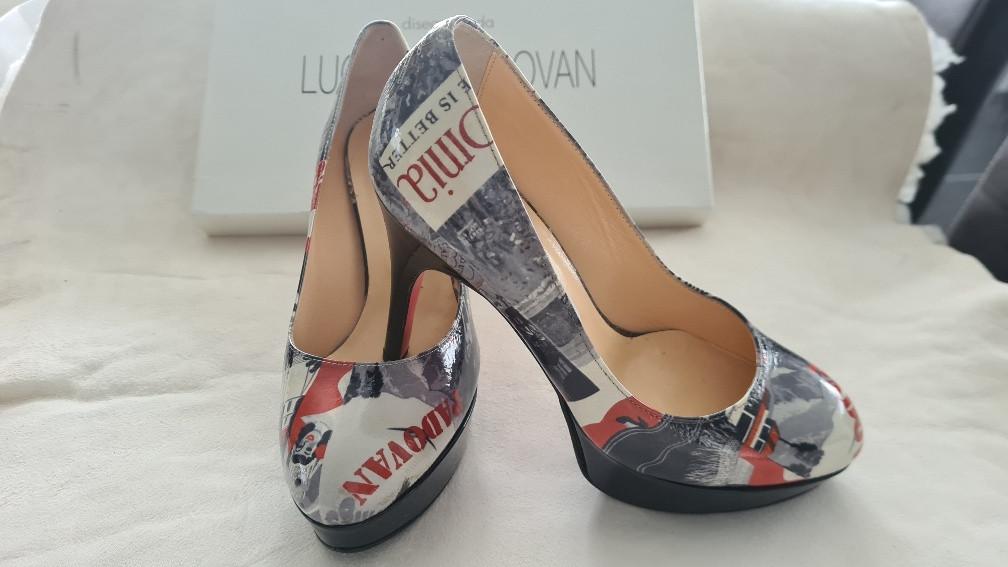 Luciano Padovan: Fraaie high heels prints maat 36