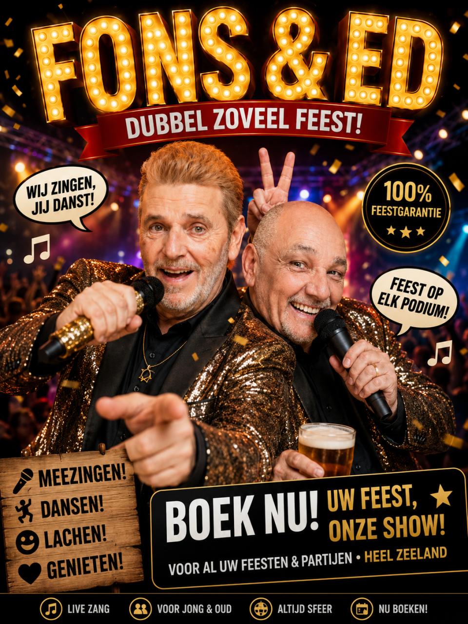 Live muziek voor elk feest