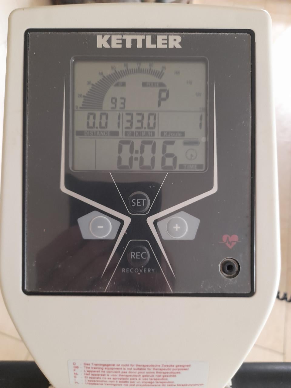 Kettler Hometrainer (in goede nette staat )